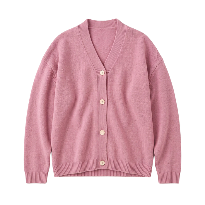 Soufflé Yarn Cardigan - Orchid Haze