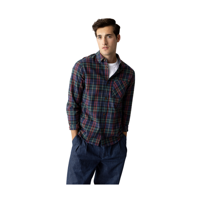 MMGDavid Hang Overshirt - Burnt Russet