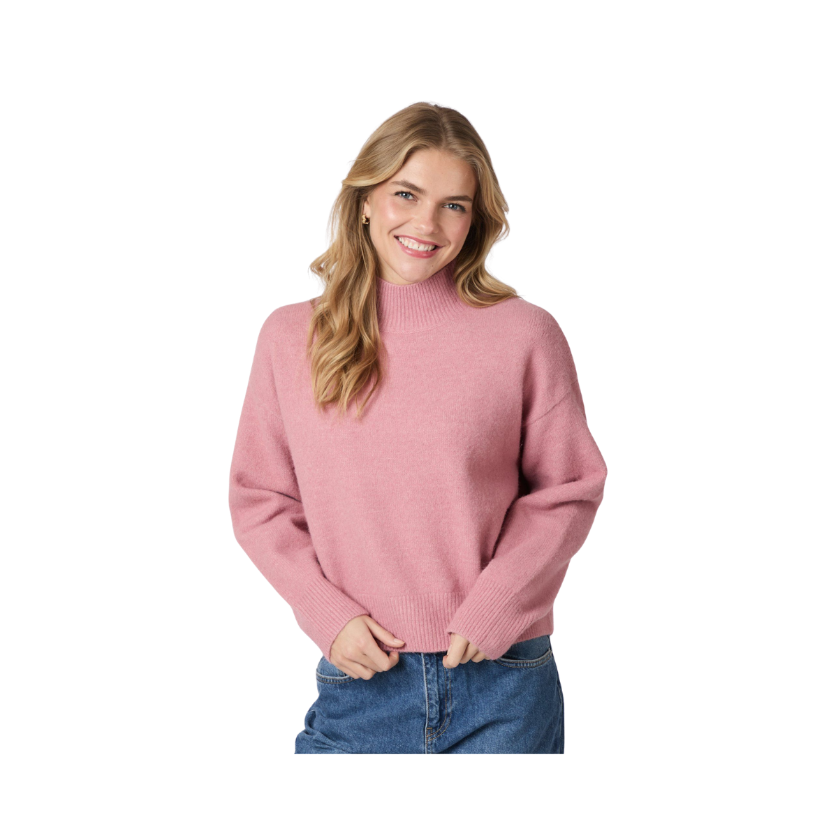 Paulina Knit Blouse - Rose