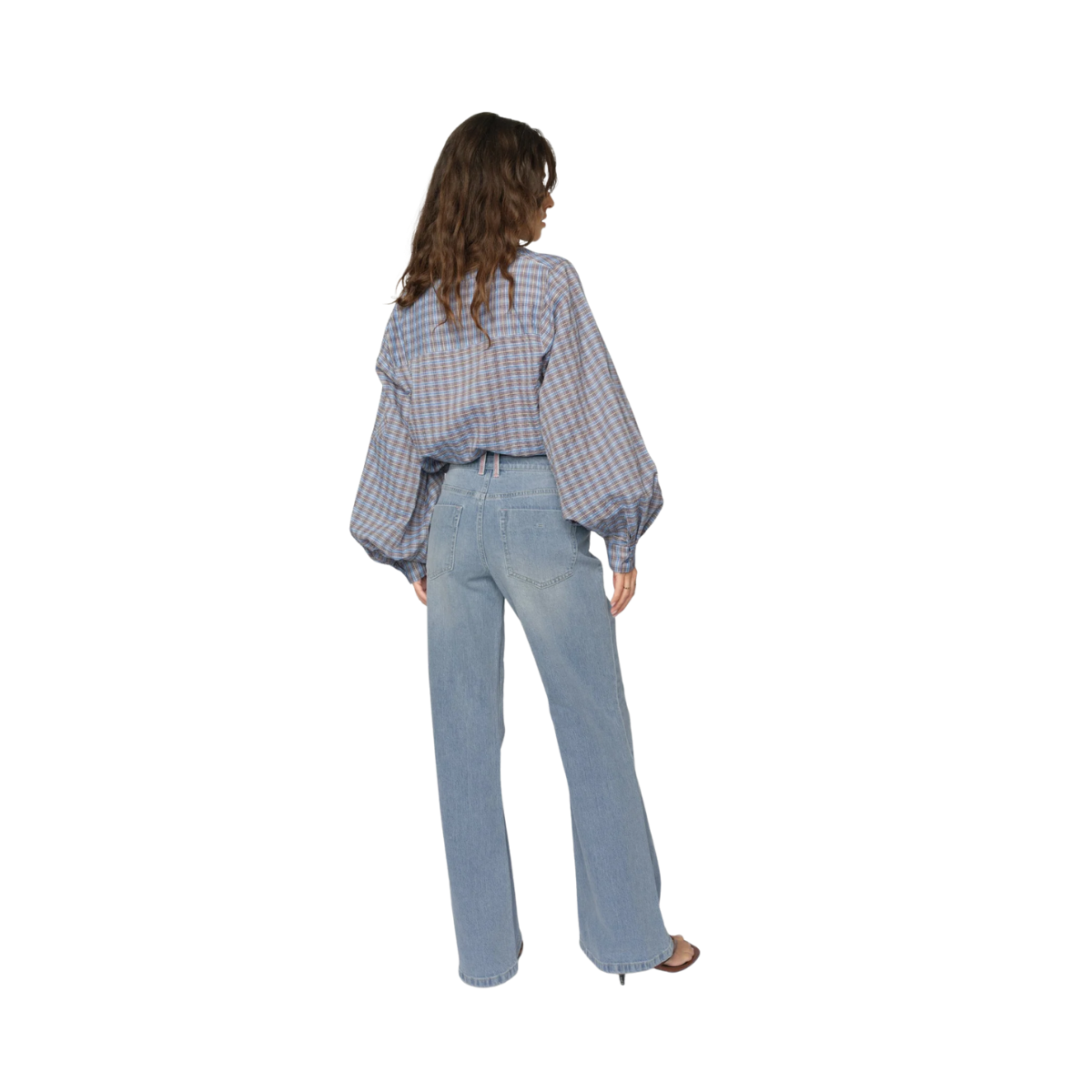 MMMarlena Puddle Jeans - Light Blue