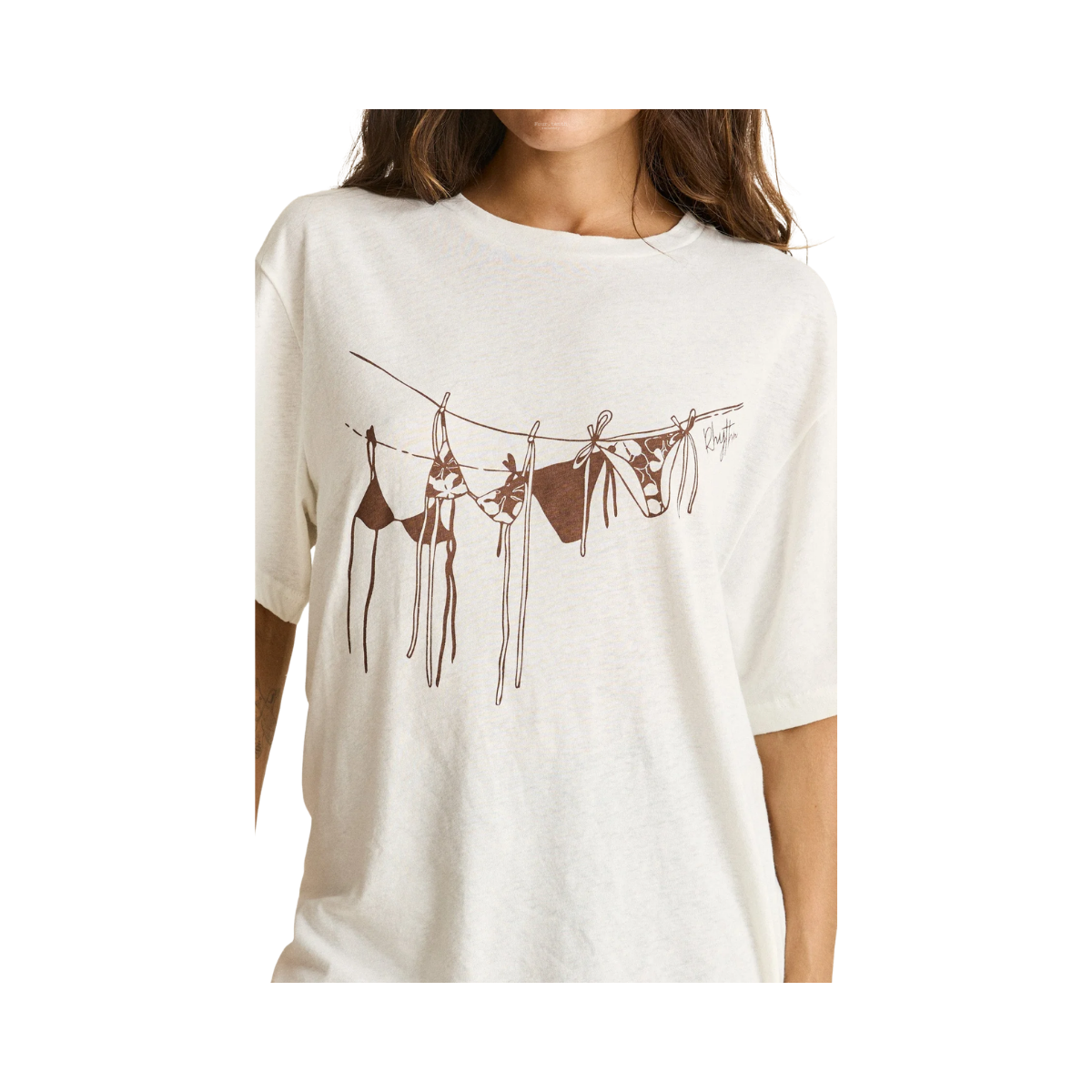 Melia Oversized T-Shirt - Chocolate