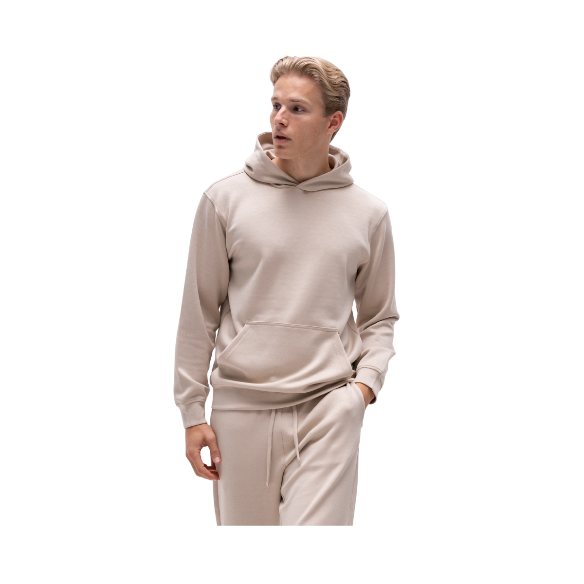 Zen Basic Hoodie - Light Sand