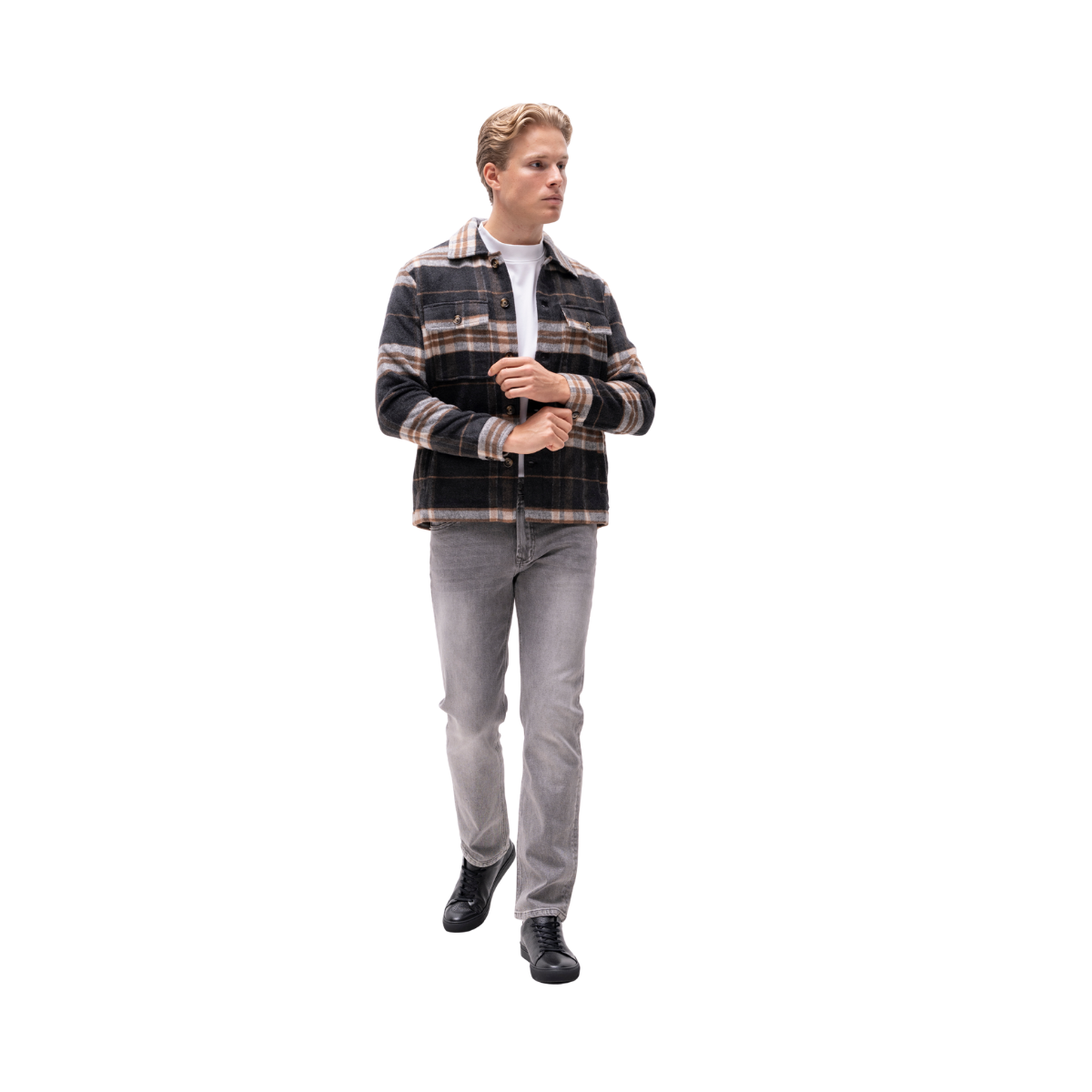 Hinata Overshirt - Brown