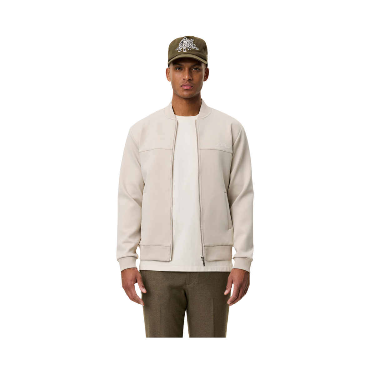 Ballier Crew Jacket - Light Sand