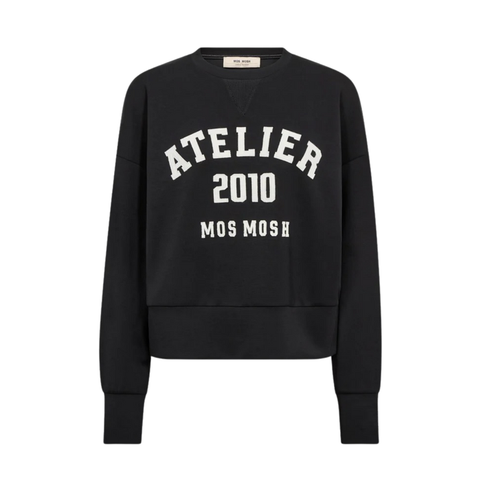 MMNima O-LS  Sweatshirt - Black