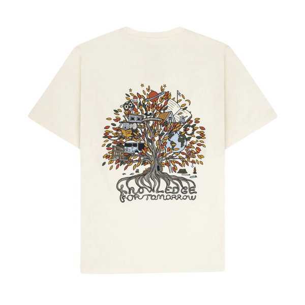 Back print t-shirt - White Multi