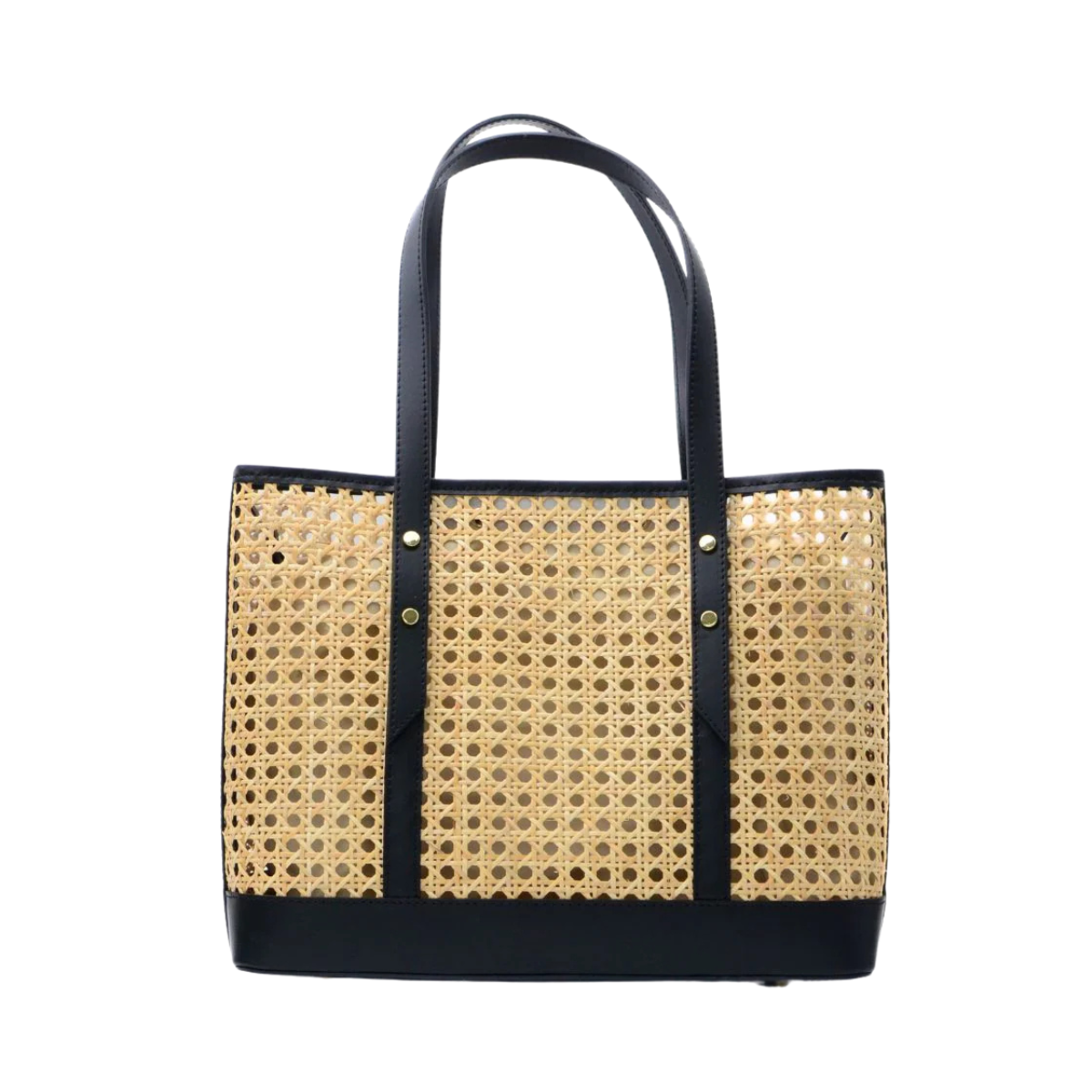 Straw bag Maxi - Black