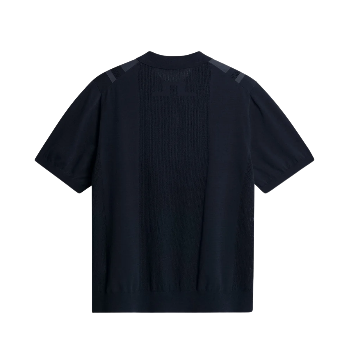 Reymond Stripe Knit Polo - JL Navy