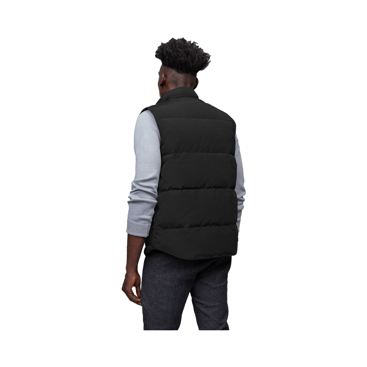 Freestyle Crew Vest - Black