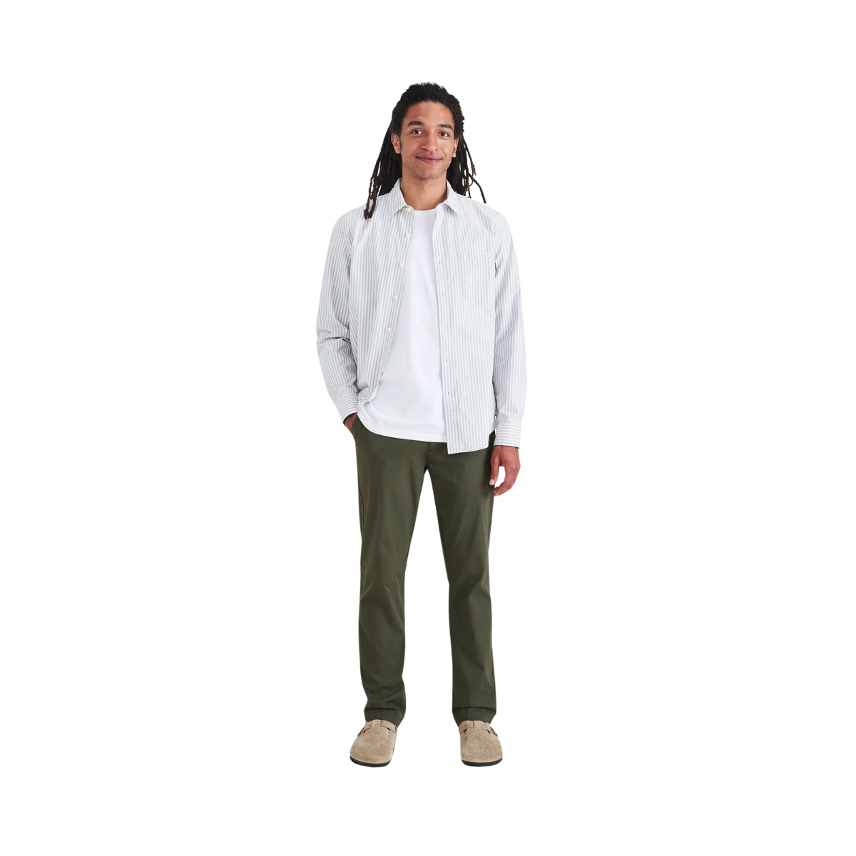 Crafted Khaki Slim - Green