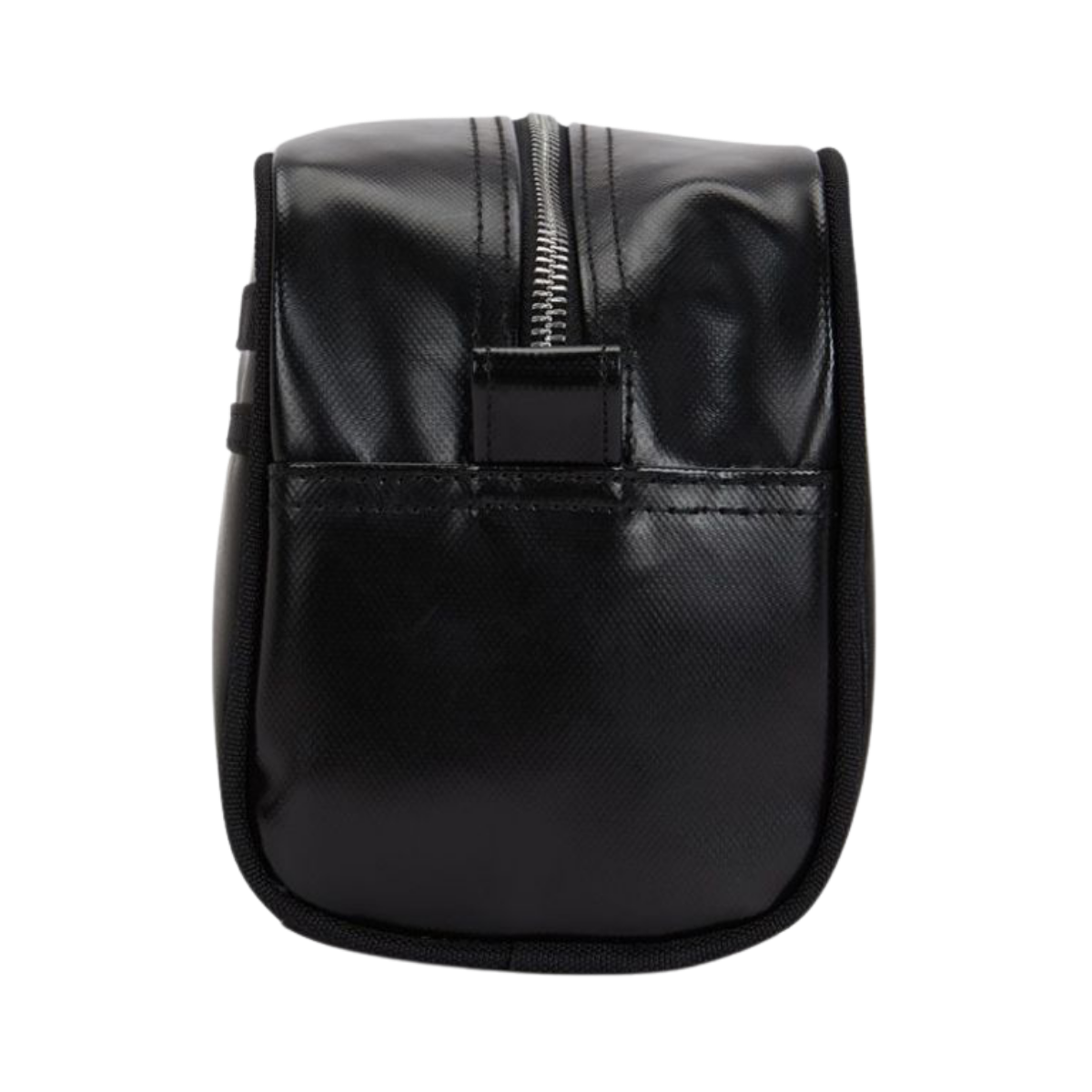 Tonal Coated Poly Wash Bag - Black/Gold