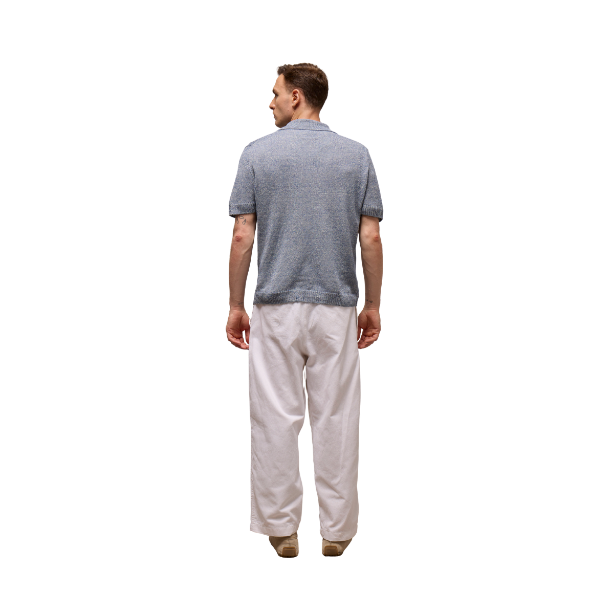 Polo Corta Cotone Muline - Onda