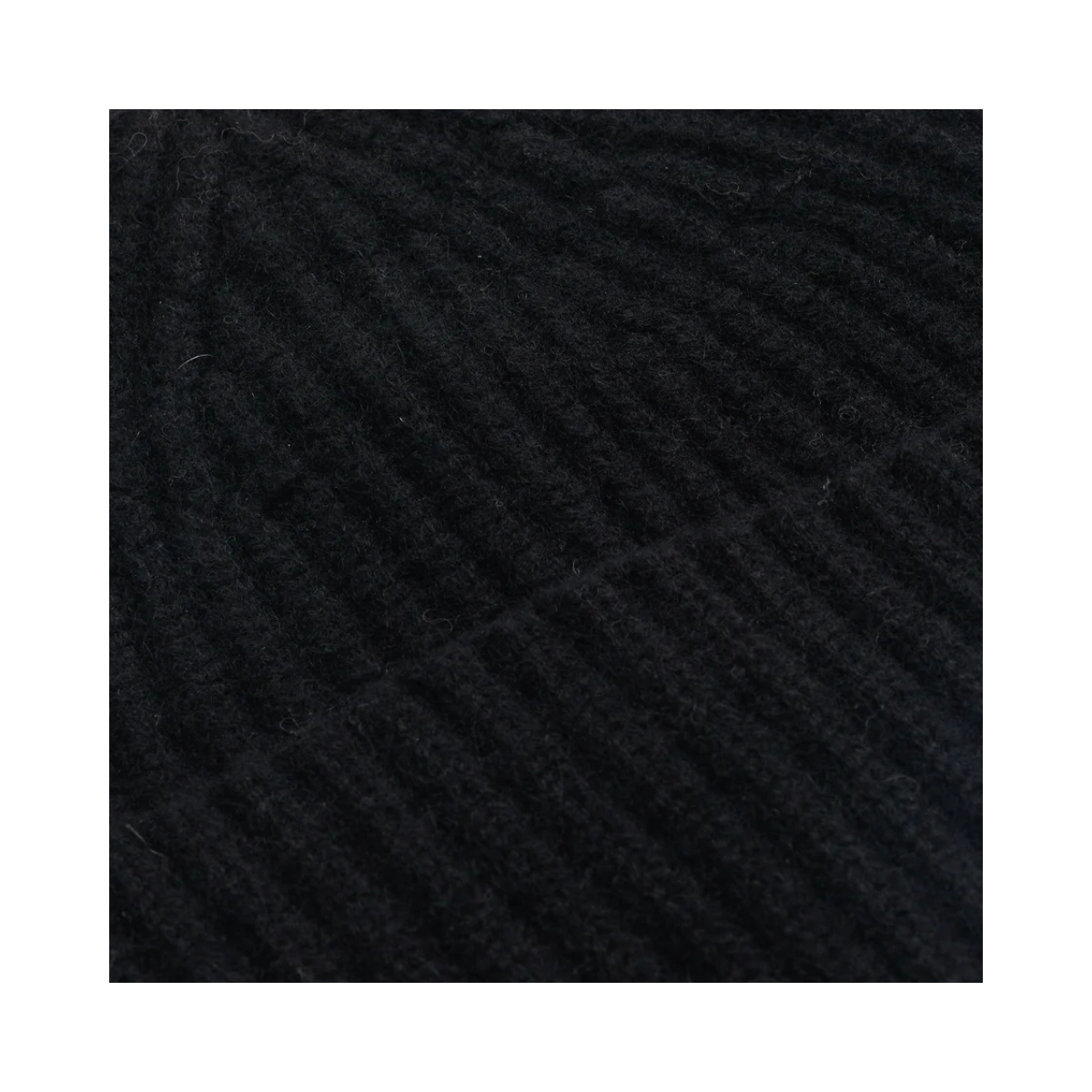 Alba Cashmere Beanie - Black