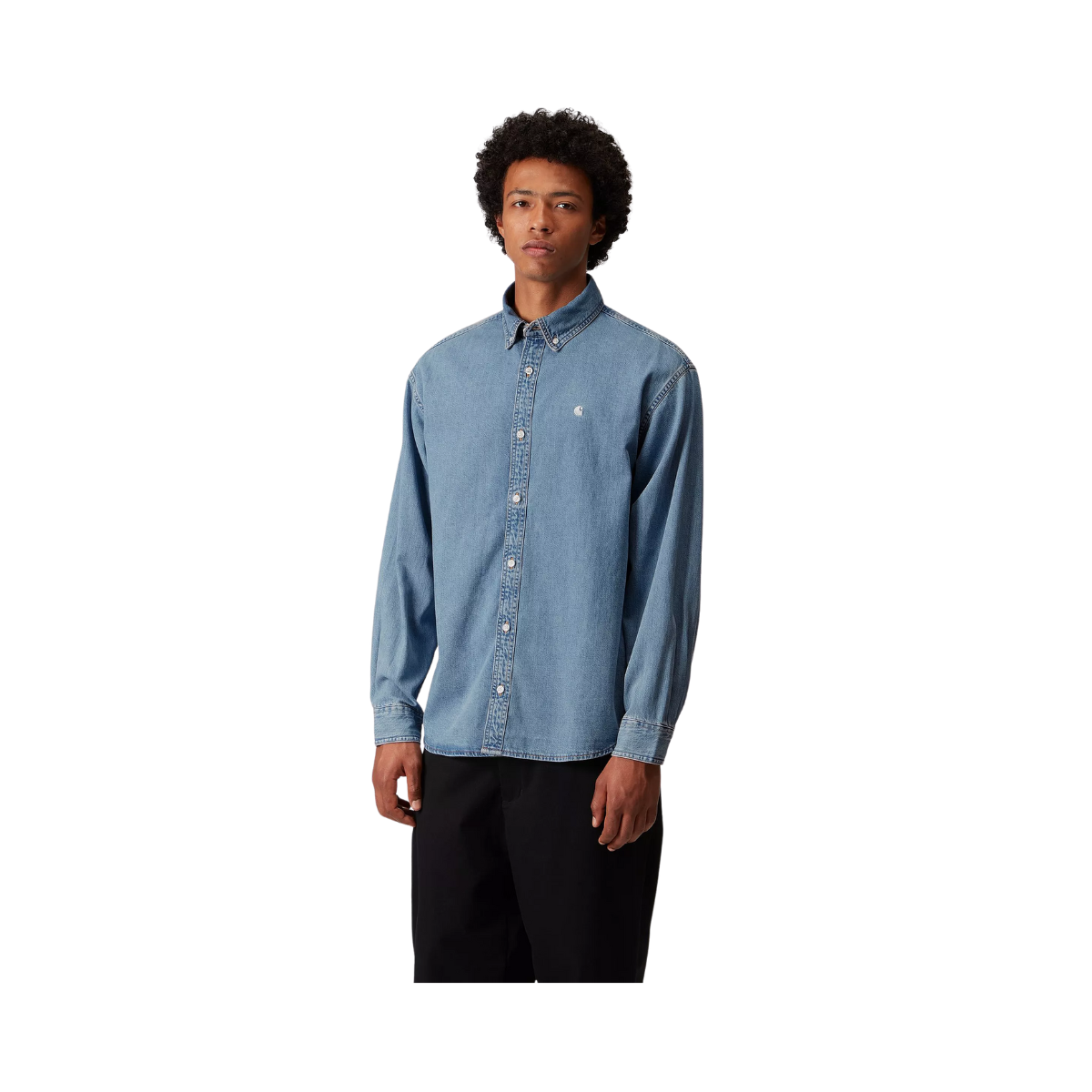 L/S Lucas Shirt - Blue