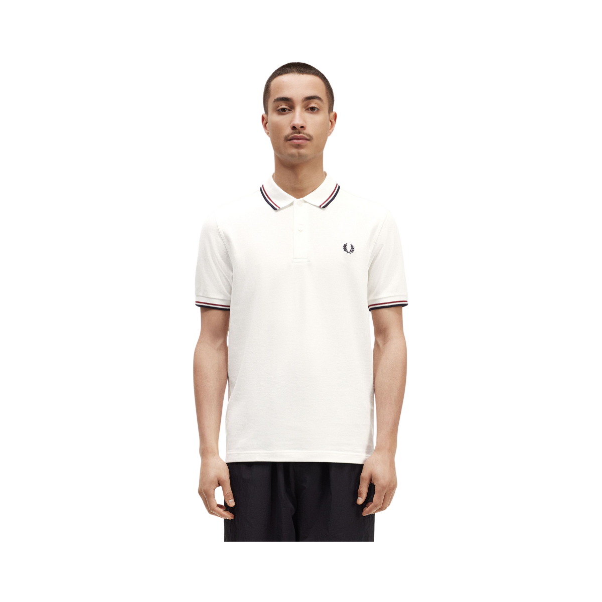 Twin Tipped FP Shirt - Snow White/Burnt Red/Navy