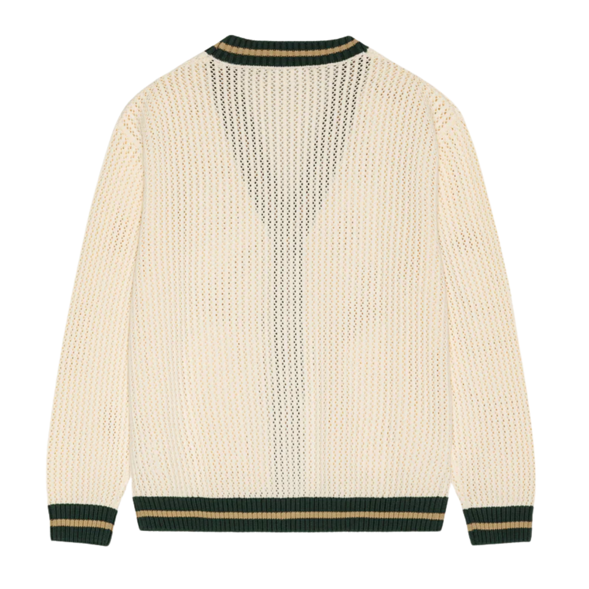 Lace Knitted Cardigan - White