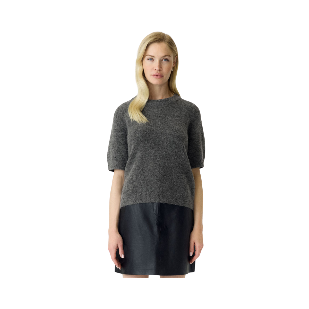 YASJohi Pullover - Medium Grey Melange