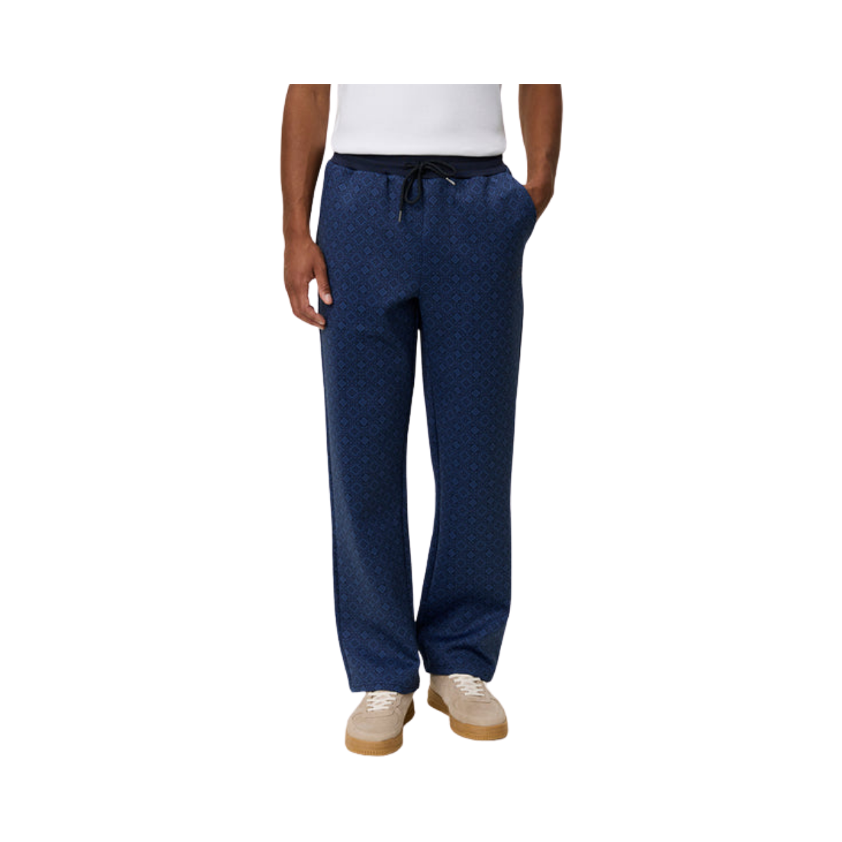 Ballier Crew Casual Track Pants - Dark Denim Blue