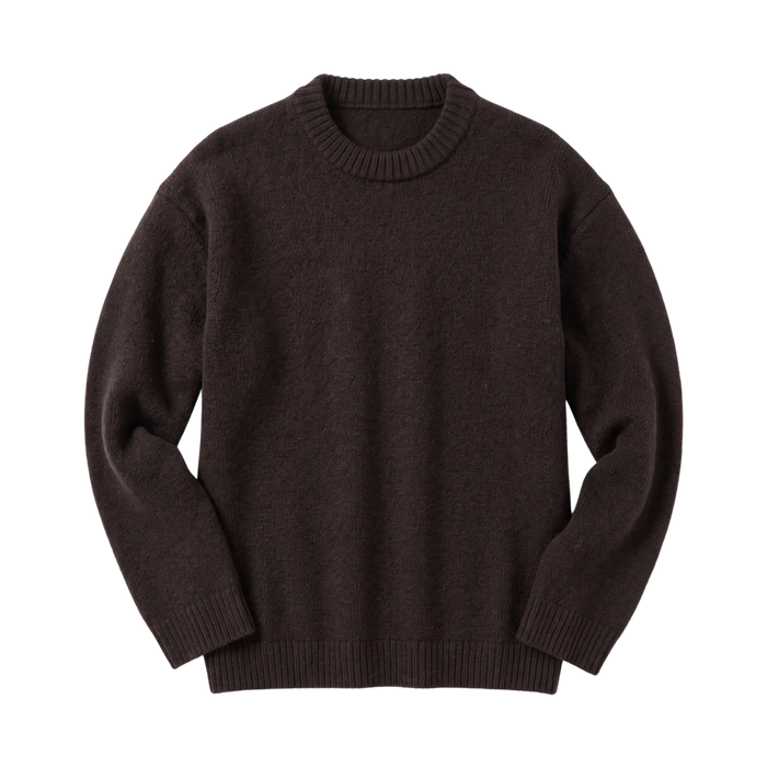Soufflé Yarn Sweater - Chocolate Torte