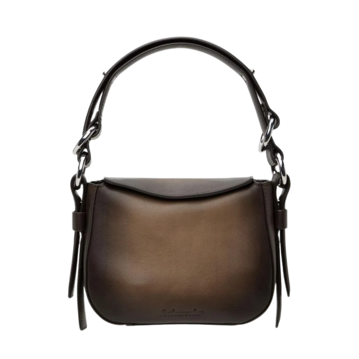 Bud Leather Bag Mini - Dark Brown