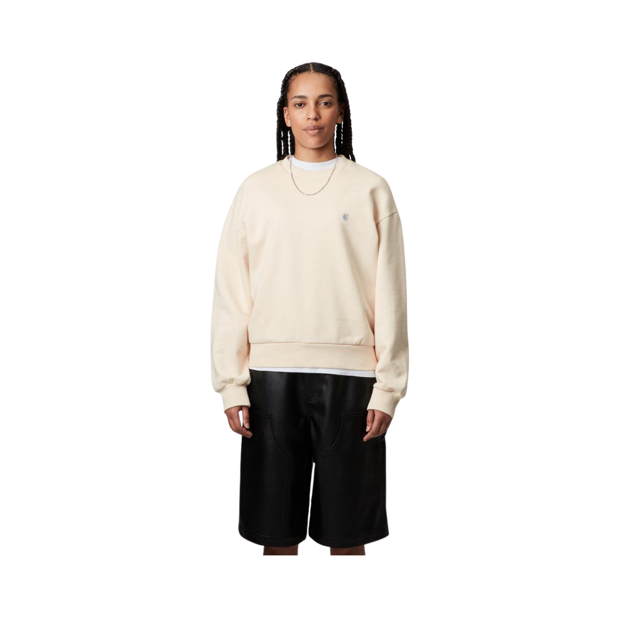 W' Casey Sweatshirt - 0UOXX Natural / Silver
