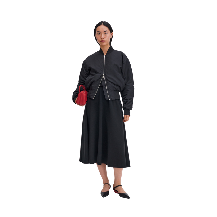Flared Skirt - Black