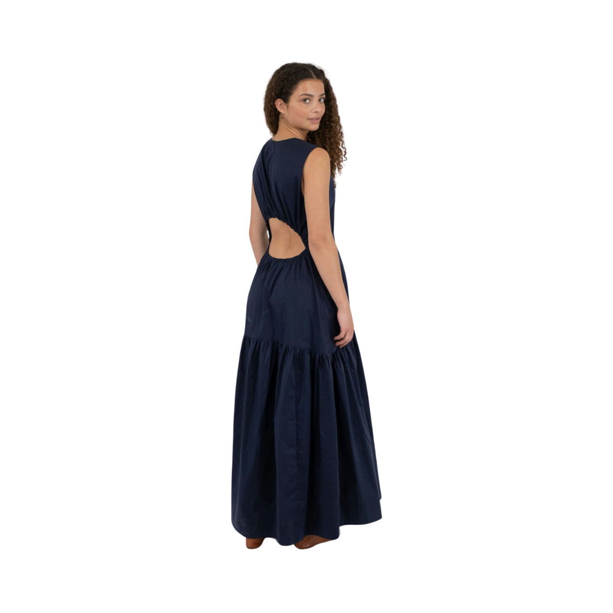 Eysha Poplin Dress - 141 Navy