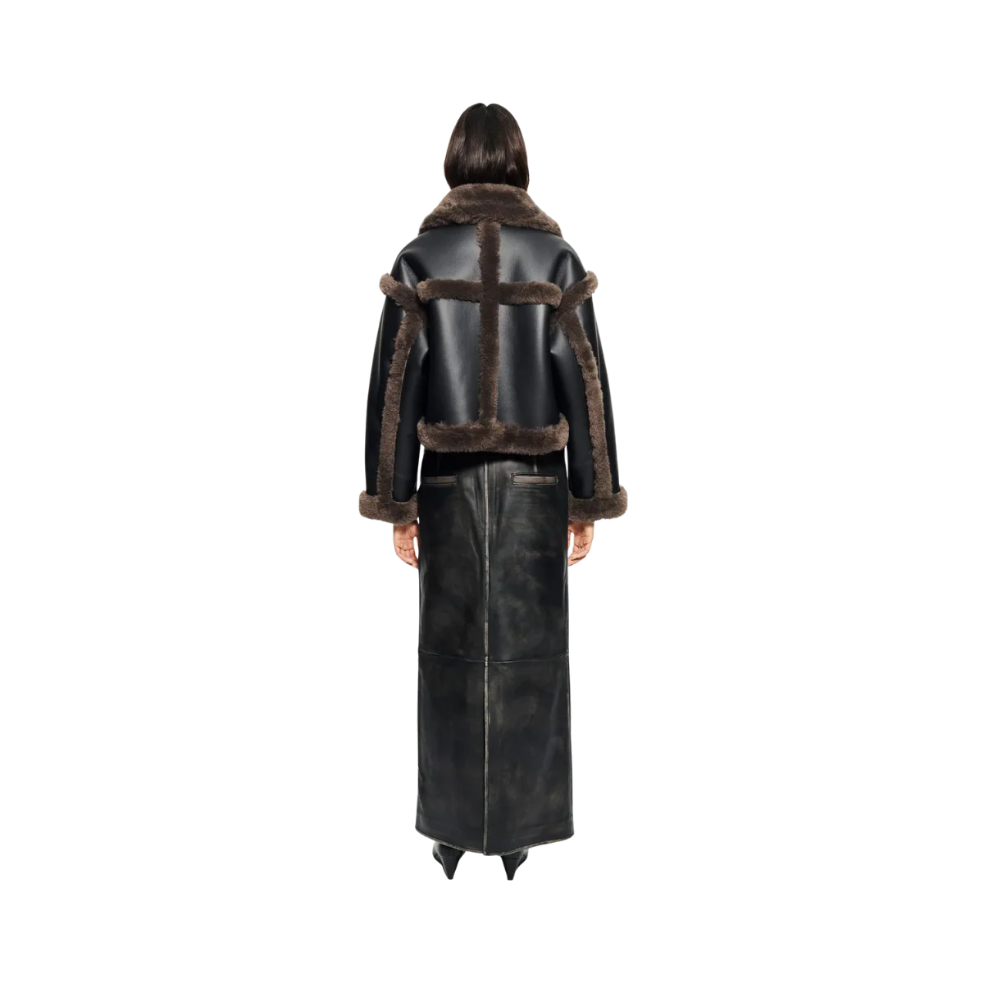 Kristy Jacket - Black/Dark Brown