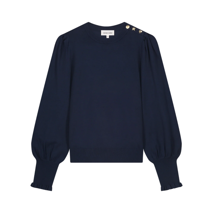 NOOS Molly Balloon Pullover - After Midnight Blue