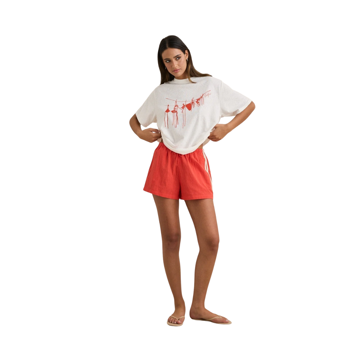 Isadora Shorts - red