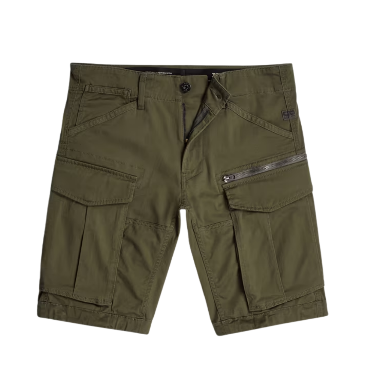 Rovic Zip Regular Shorts - Grey