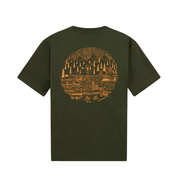 Back Print T-Shirt - Forrest Night