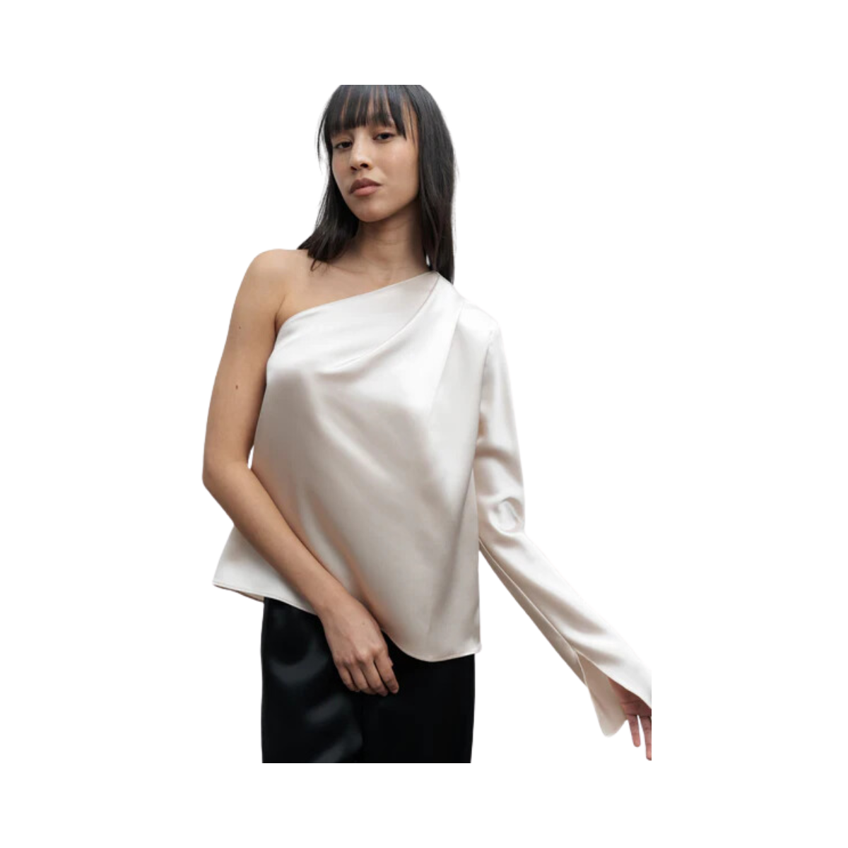 Ayumi Silk Blouse - Cream