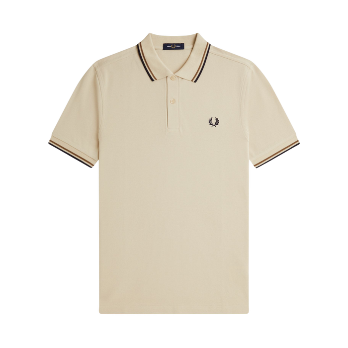 Twin Tipped FP Shirt - Oatmeal/Bronze/Navy