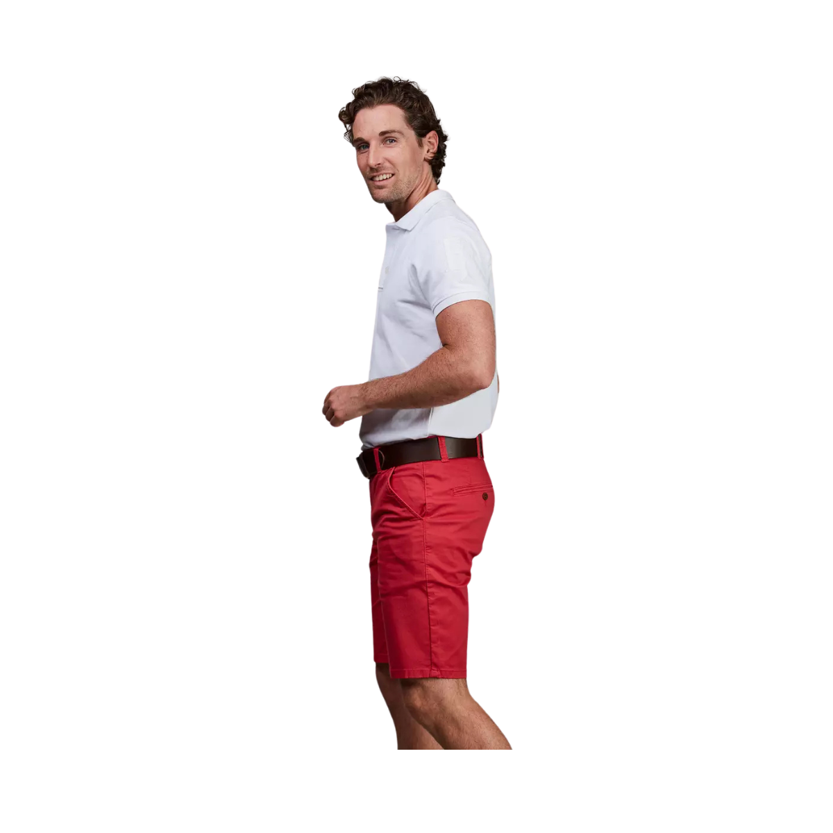 CLASSIC CHINO SHORTS - 30	SOFT RED 30