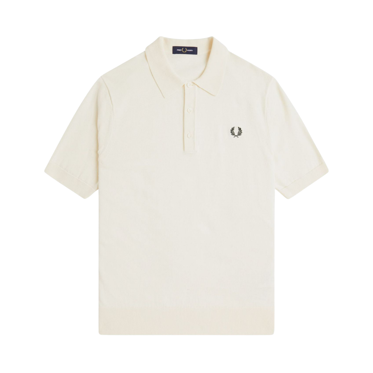 Cotton Knitted Shirt - Ecru