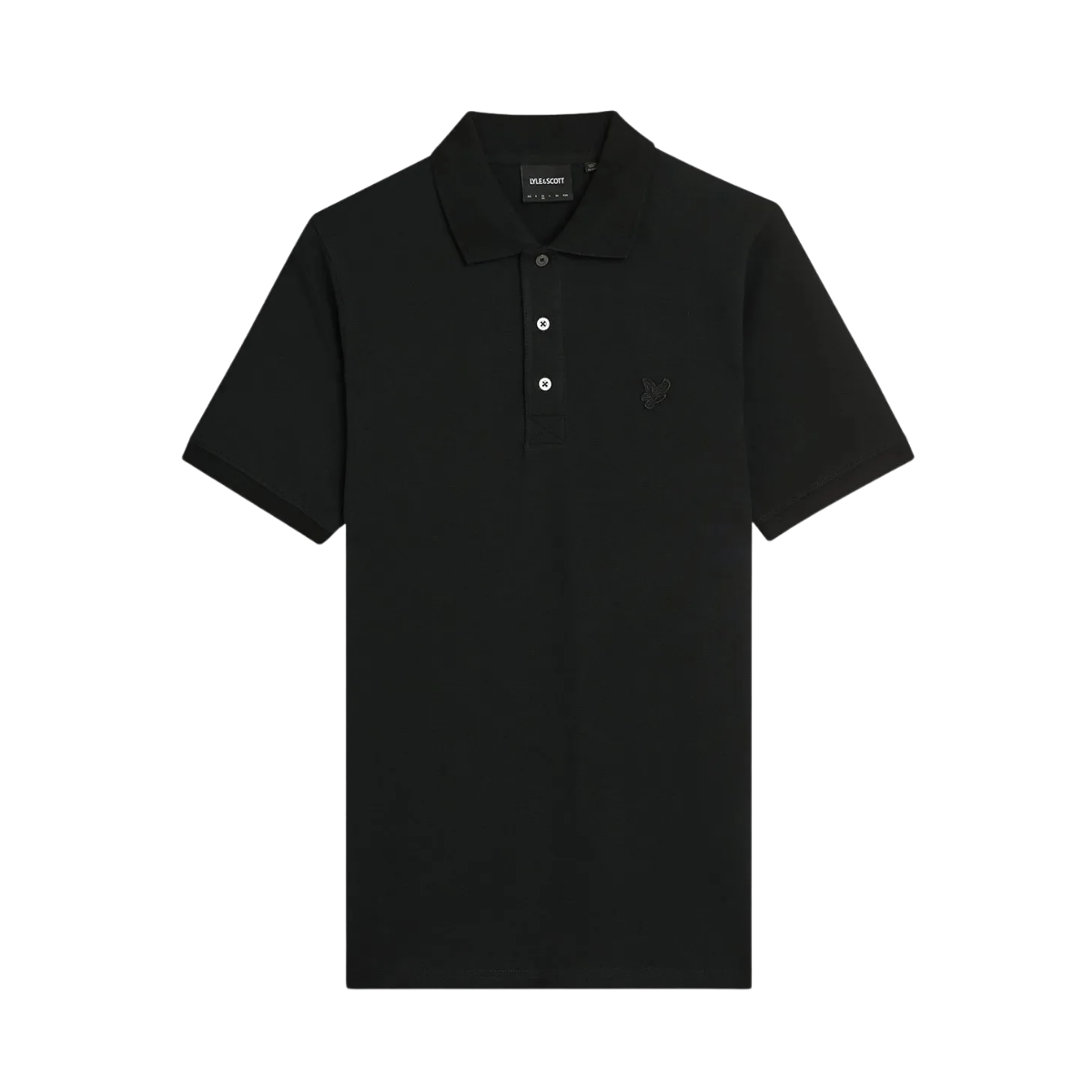 Superfine Polo Shirt - Jet Black