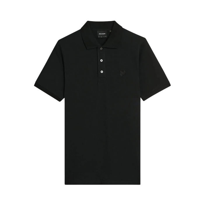 Superfine Polo Shirt - Jet Black