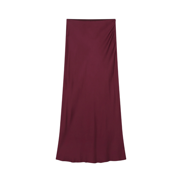 Laurent Skirt - Deep Burgundy