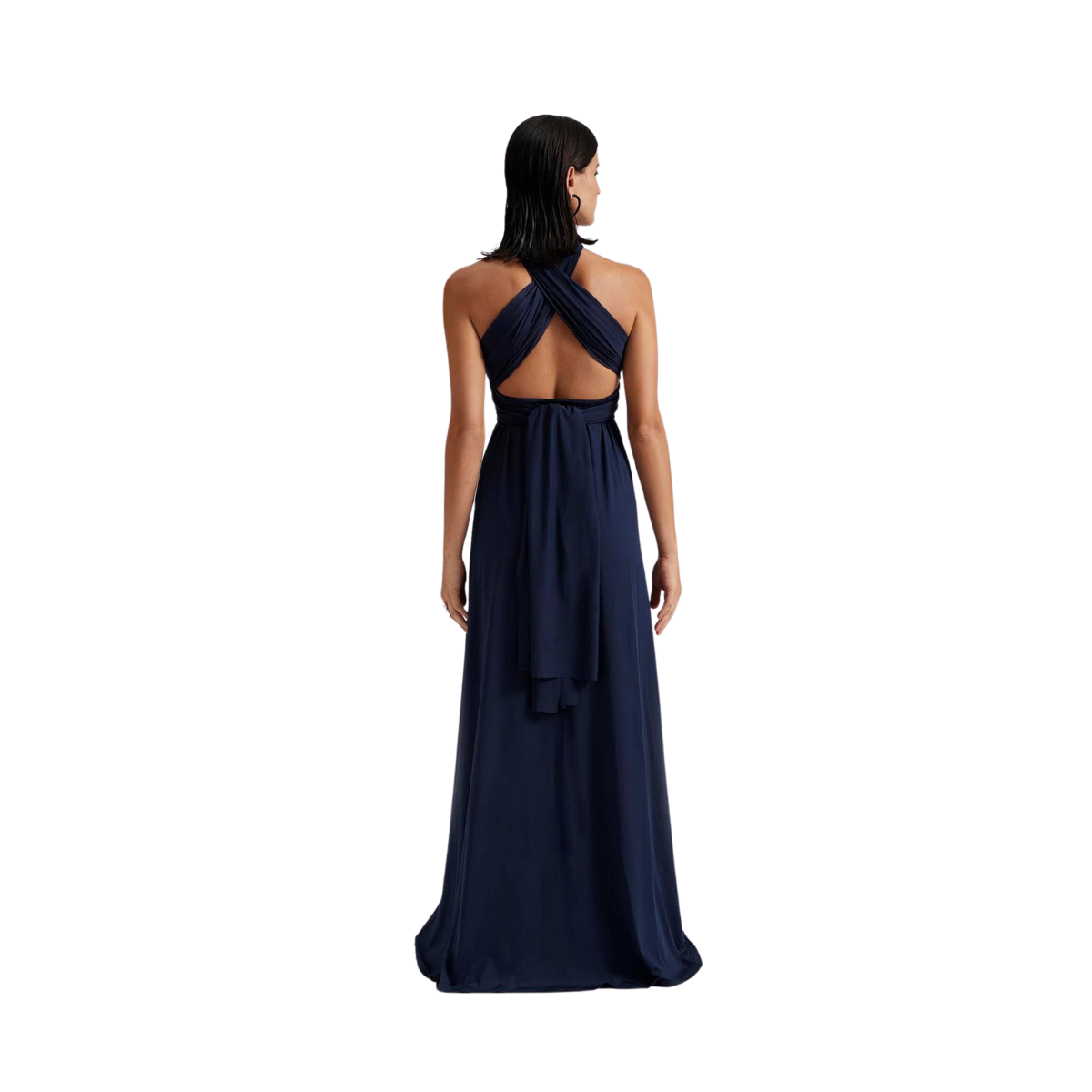Lola Wrap Dress - Blue