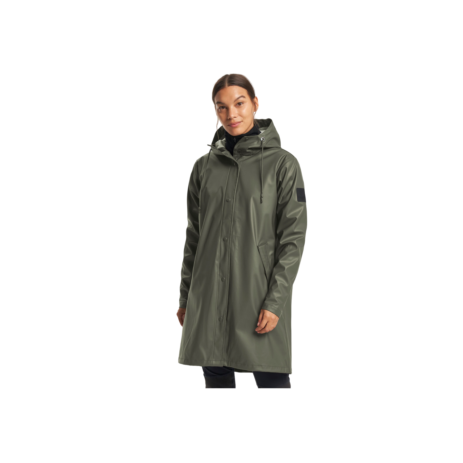 Apelviken Coat W - Four leaf clover