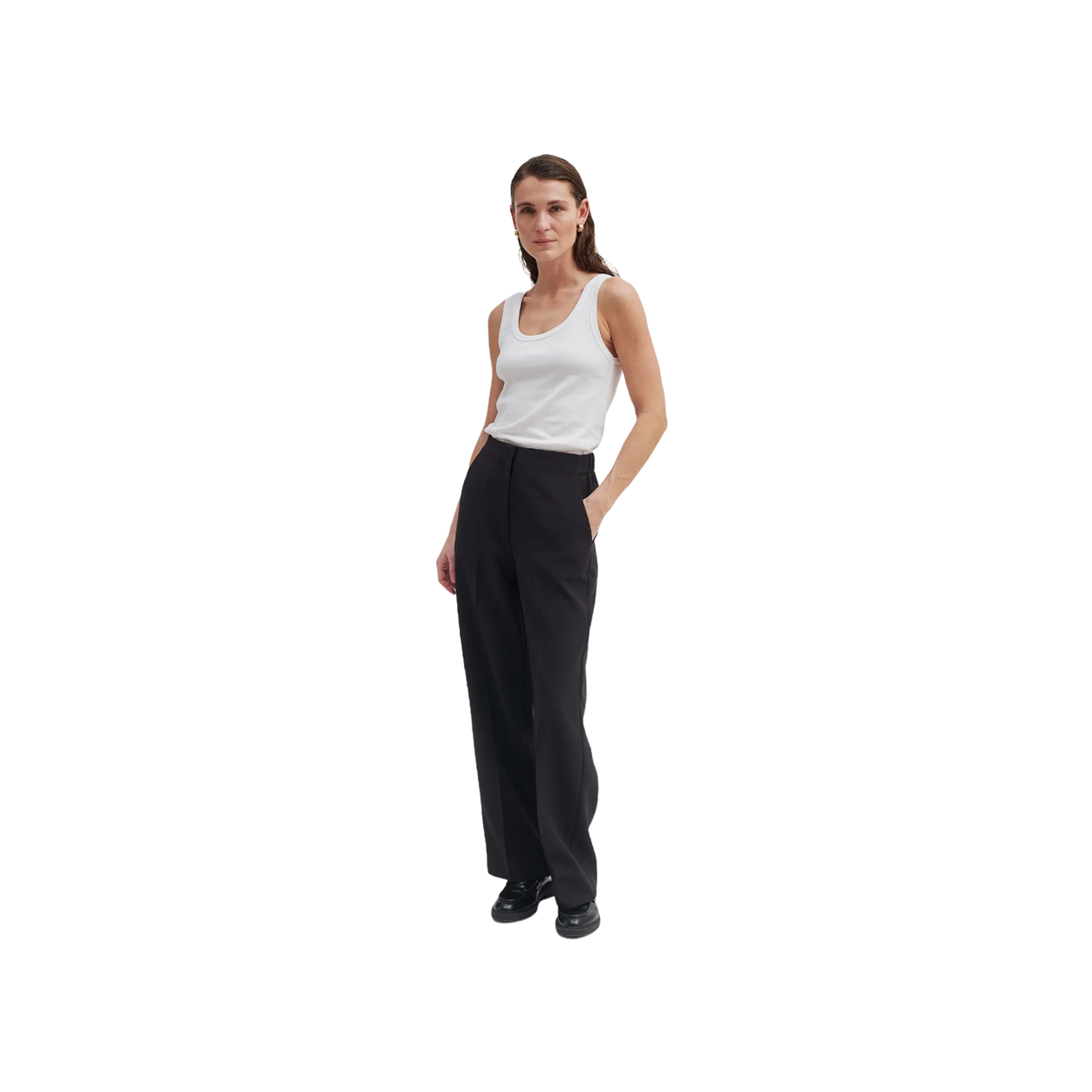 Evie Classic Trousers - Black