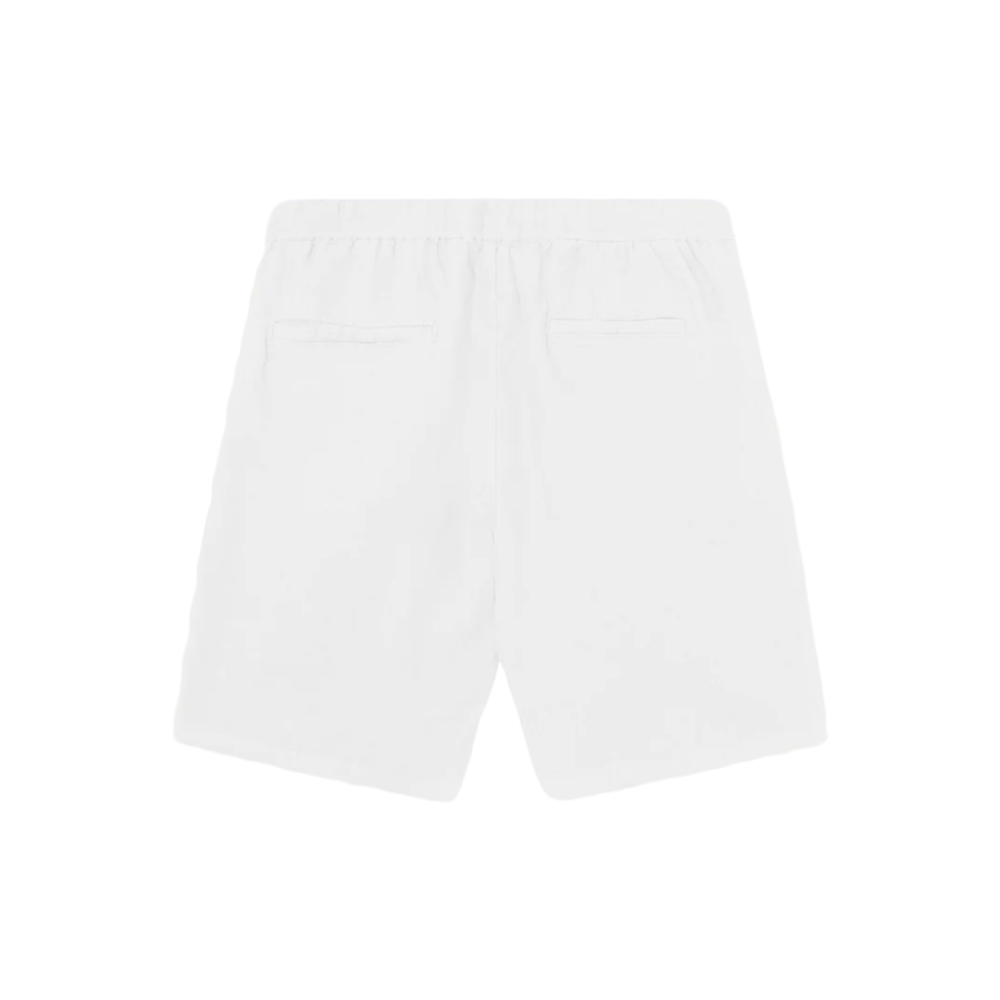 Loose Linen shorts - Bright White