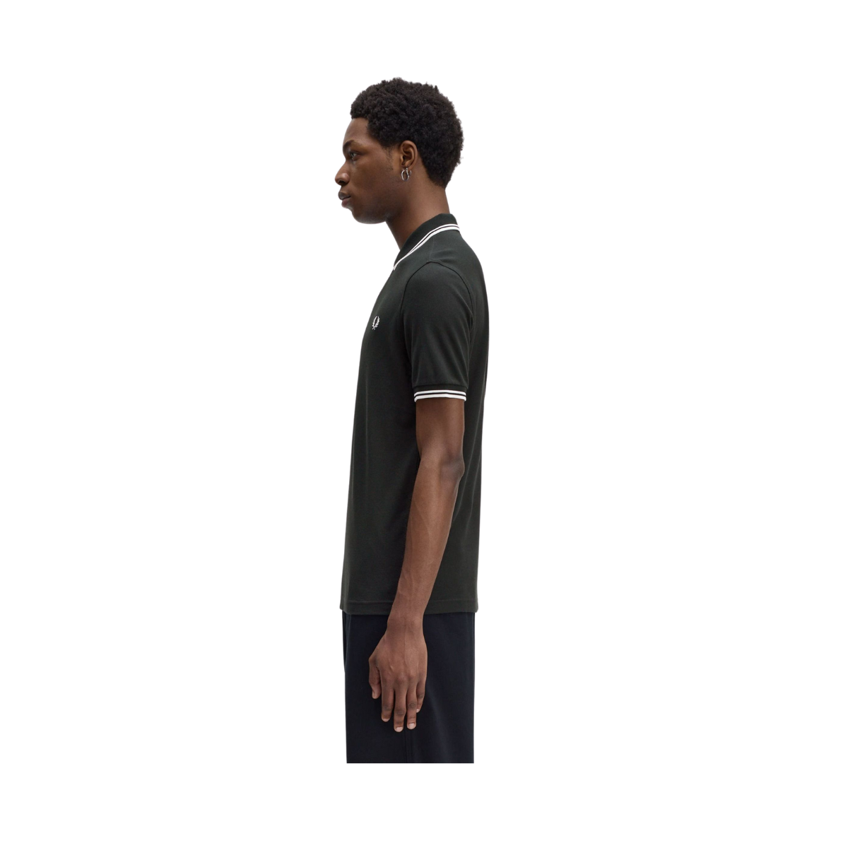 TWIN TIPPED FP SHIRT - Night Green/Snow White