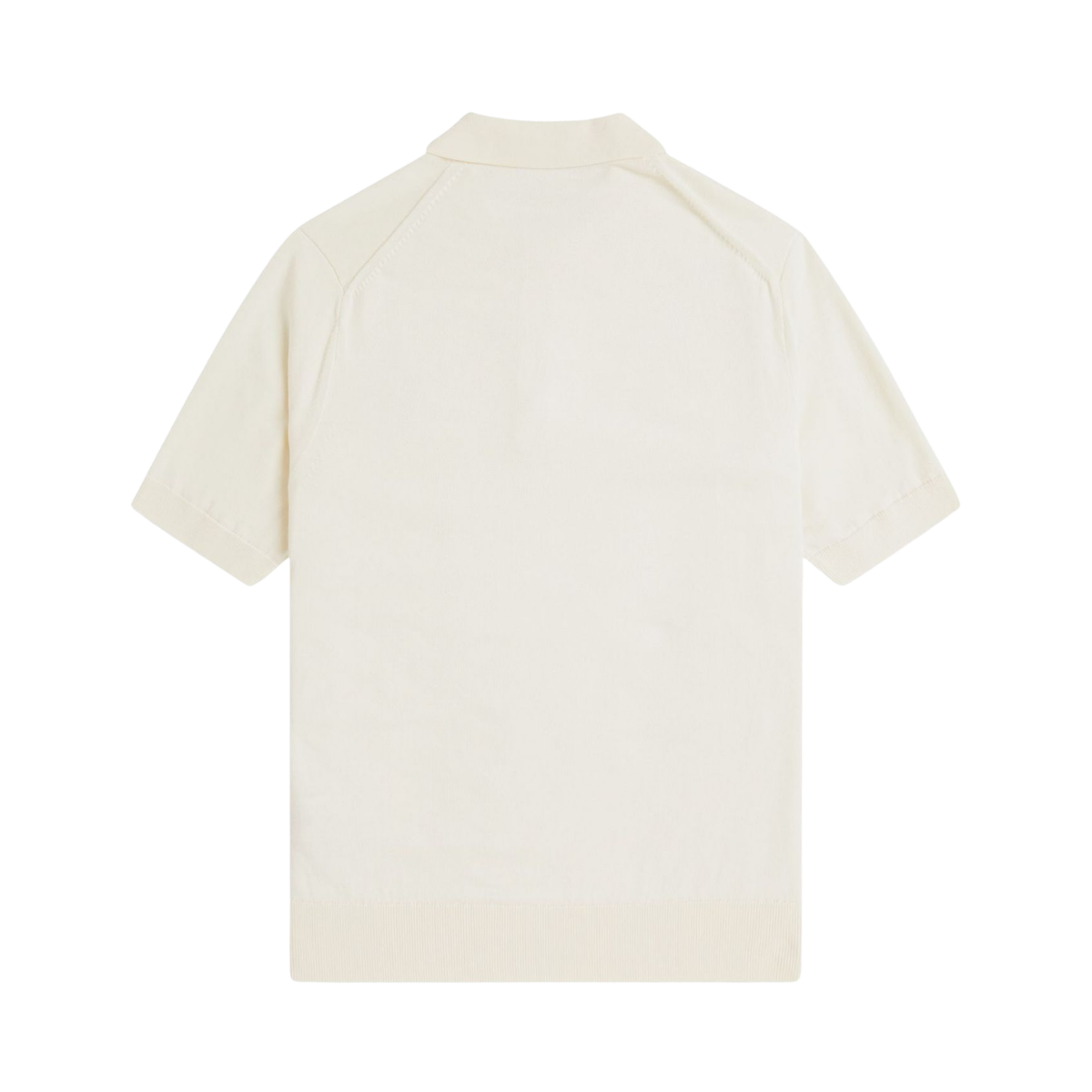 Cotton Knitted Shirt - Ecru