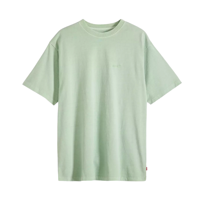 Red Tab Vintage Tee - Garment Dye Cameo Green