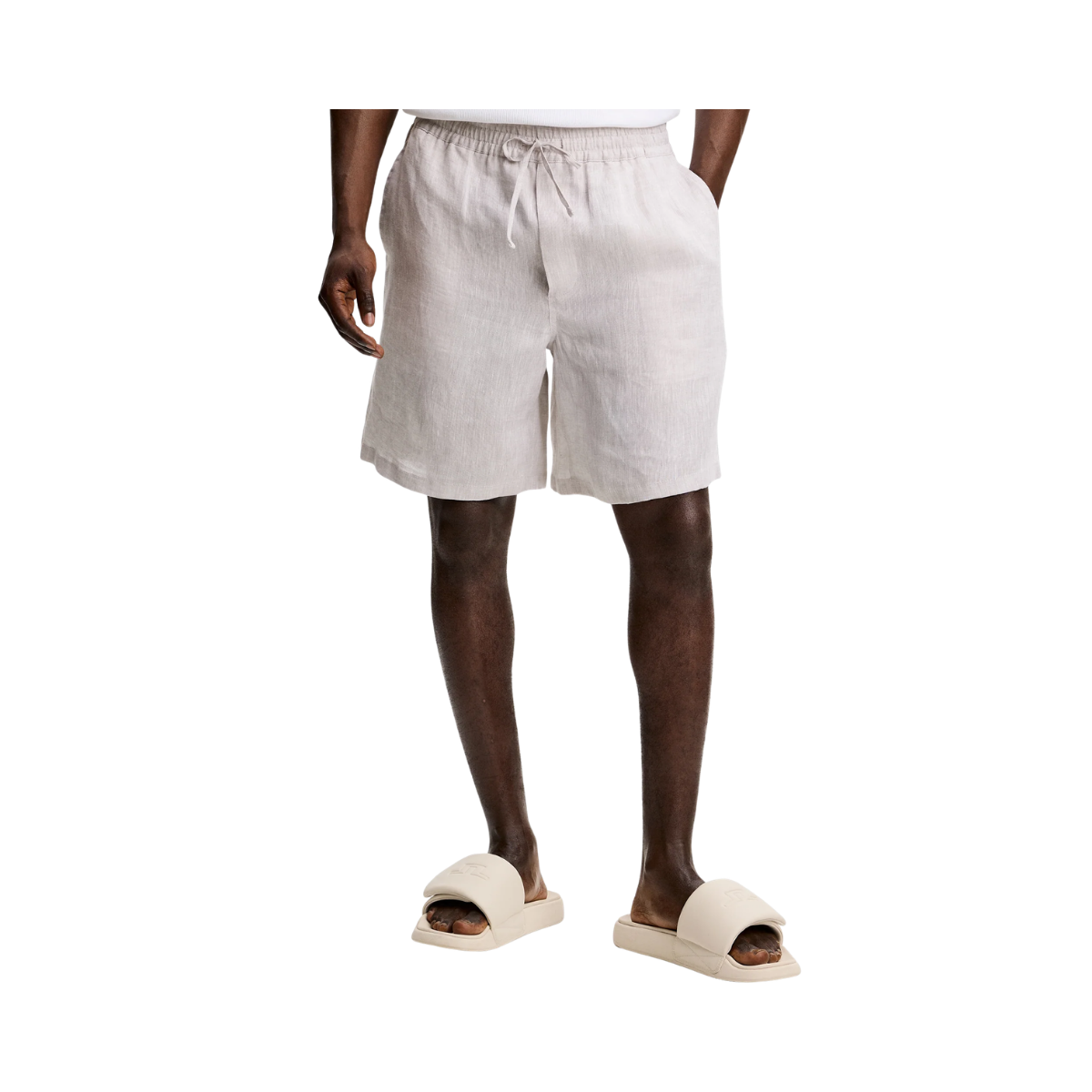 Joff Linen Shorts - Moonbeam