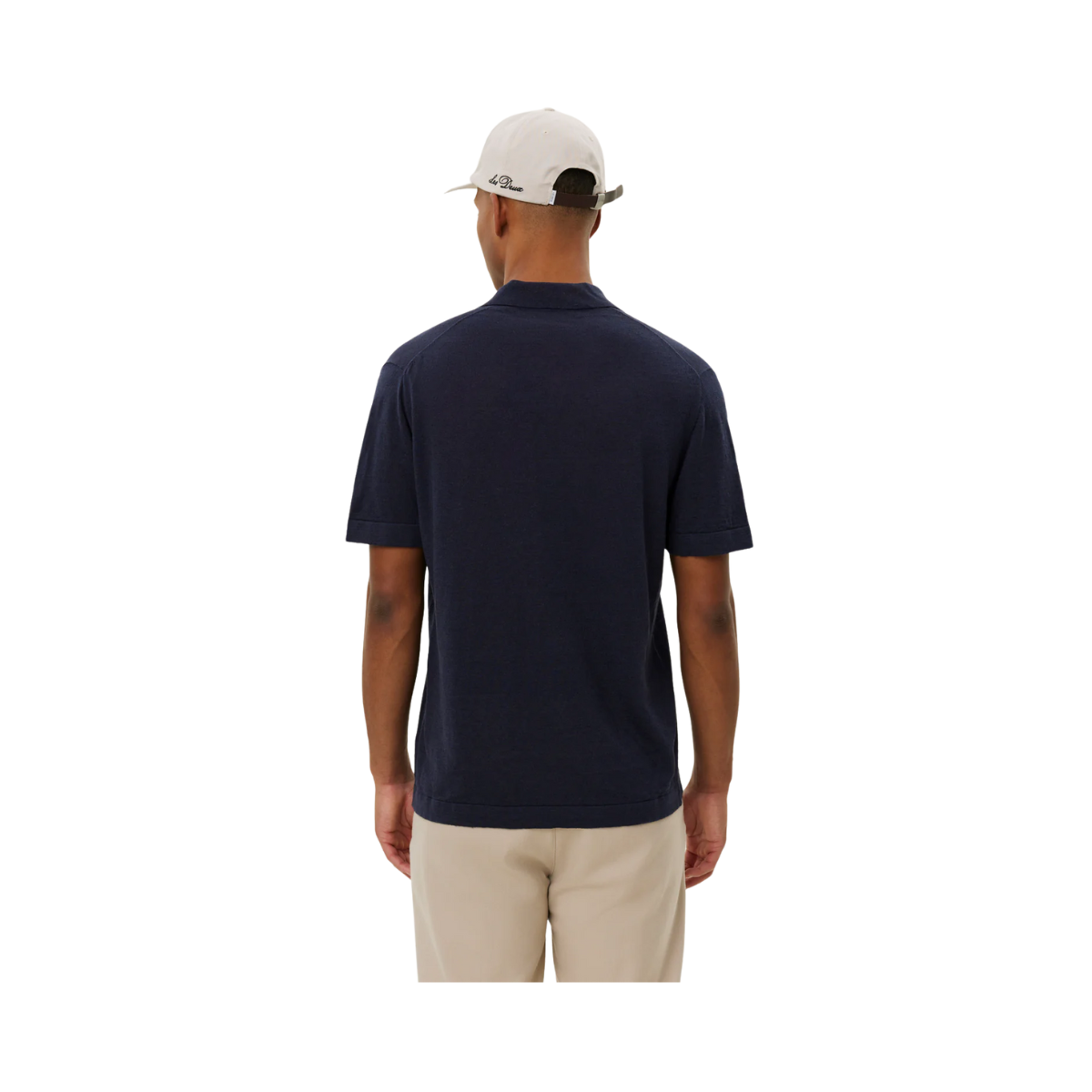 Emmanuel Polo Knit - Dark Navy