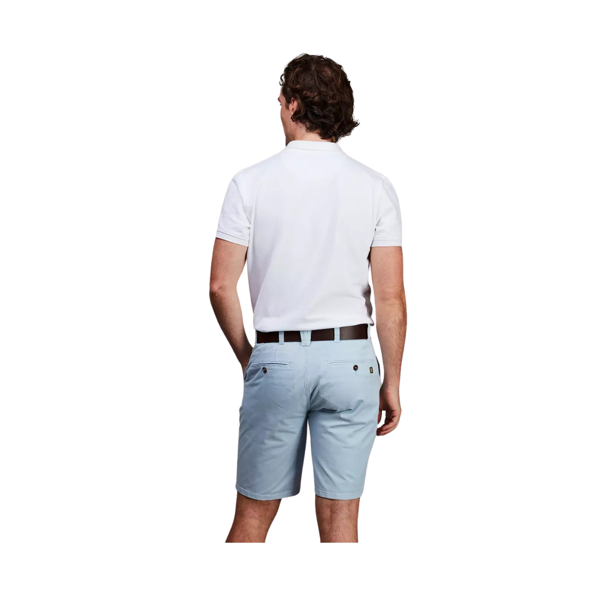 CLASSIC CHINO SHORTS - 41	LT BLUE 41