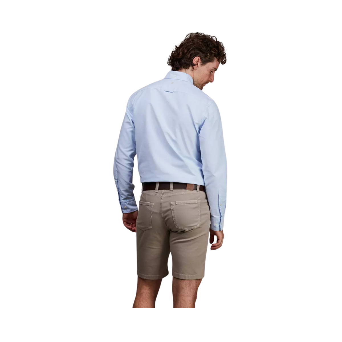 5-PKT PAN OXFORD SHORTS - 07	07 MOLE